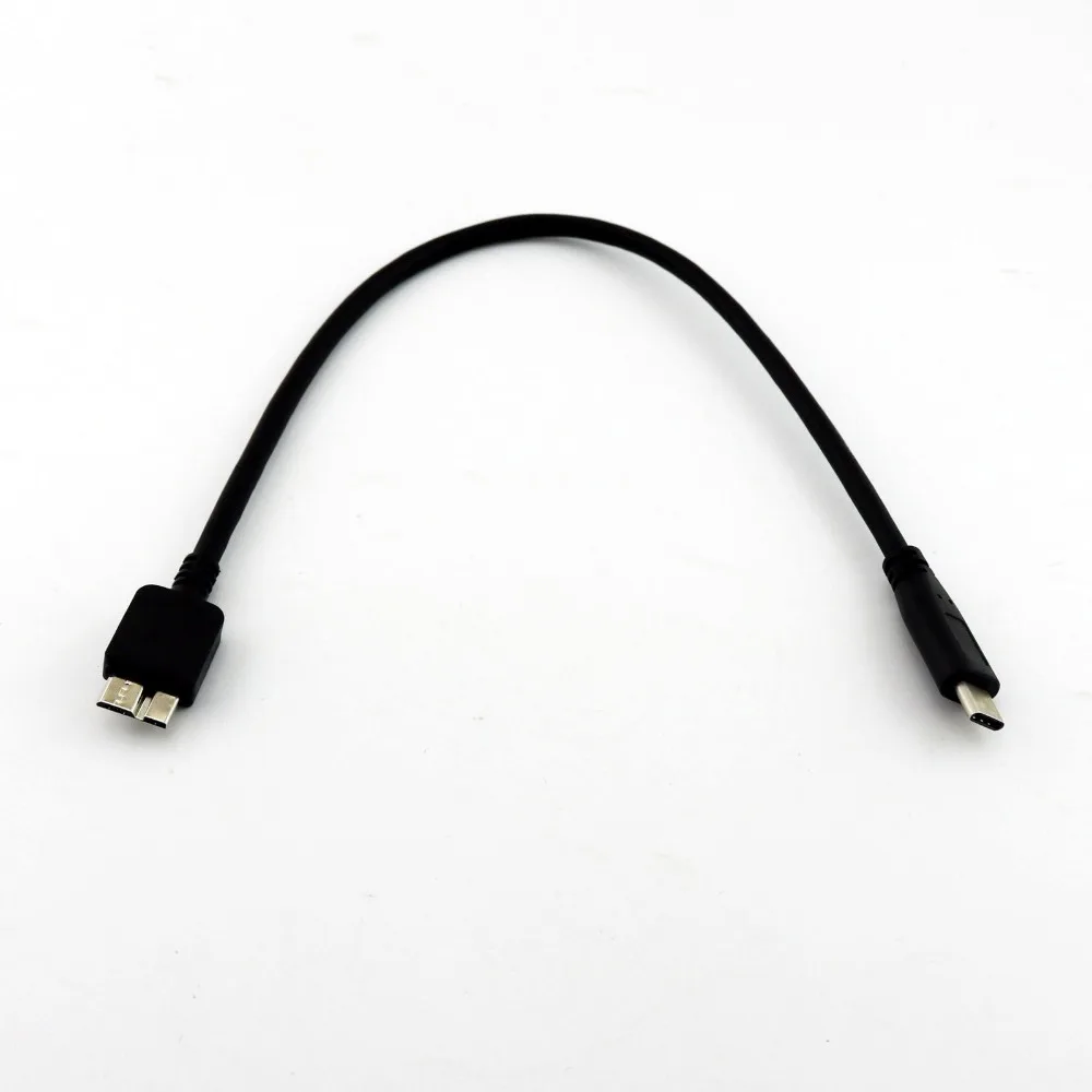 10 шт. USB 3 1 Type C папа к 0 Micro B Мужской кабель для передачи данных Планшета Телефона HDD