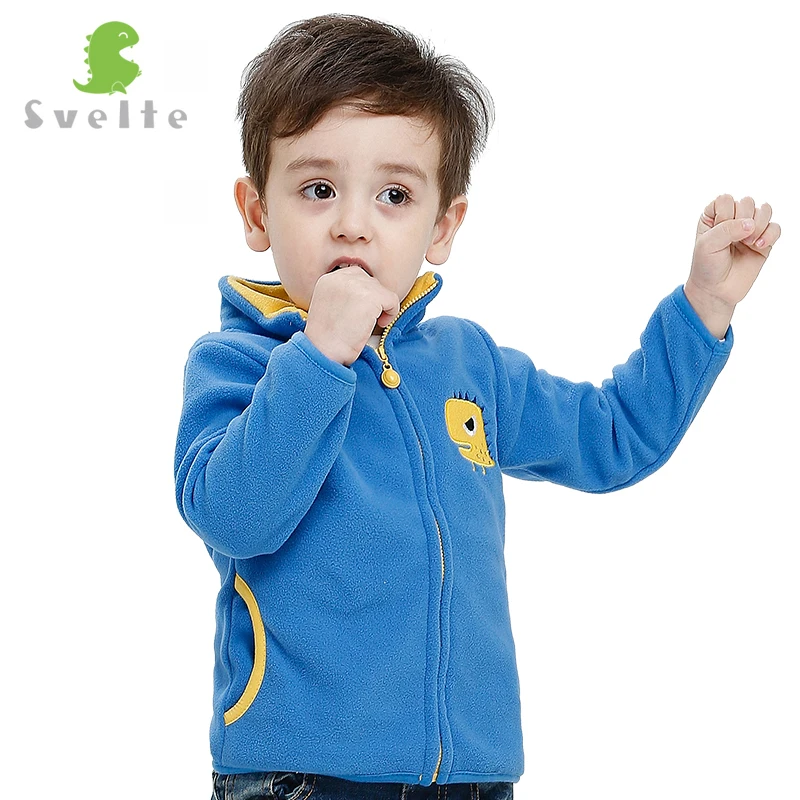 

Svelte Brand Fall Autumn Winter Boys Girls Kids Cartoon Embroidery Fur Coat Fleece Jacket Clothes Children Sweatshirts Jersey