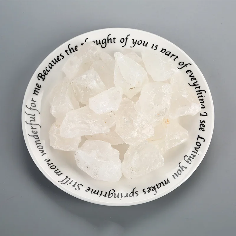 2-5 см 50gNatural минеральный белый кварц кристалл камень рок чипсы с лечебным действием, образцы коллекции натуральный кристалл аквариум DX - Цвет: Прозрачный