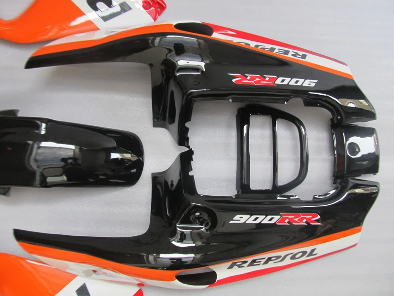 Комплект обтекателей для мотоцикла Honda CBR900RR 96 97 красный черный комплект 893 1996 1997