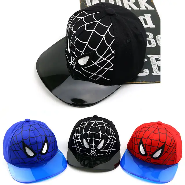 Spiderman Kids Toddler Boy Girl Baseball Cap Snapback Summer Visor Mesh Sun Hat