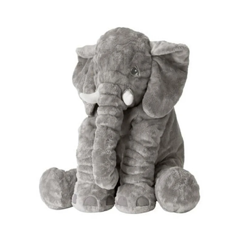 

Super Soft Large Size Plush Elephant Toy Kids Sleeping Back Cushion Elephant Doll Baby Doll Birthday Gift