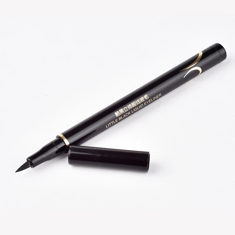 Водостойкая ручка, Прецизионная, долговечная, гладкая, макияж глаз, инструменты, черный карандаш для глаз, быстросохнущая жидкая подводка для глаз
