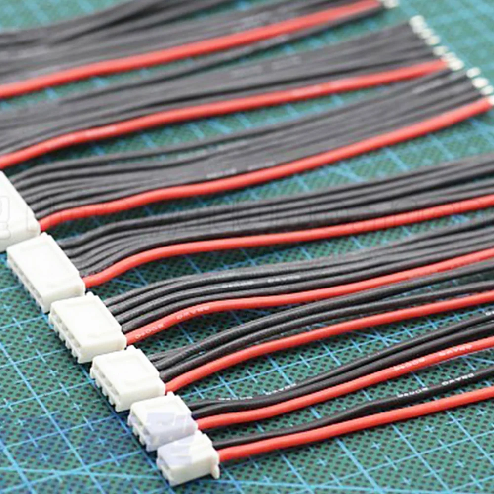 7.4V 5pc Balance Charger Cable 2S Lipo Battery Connector Plug Wire