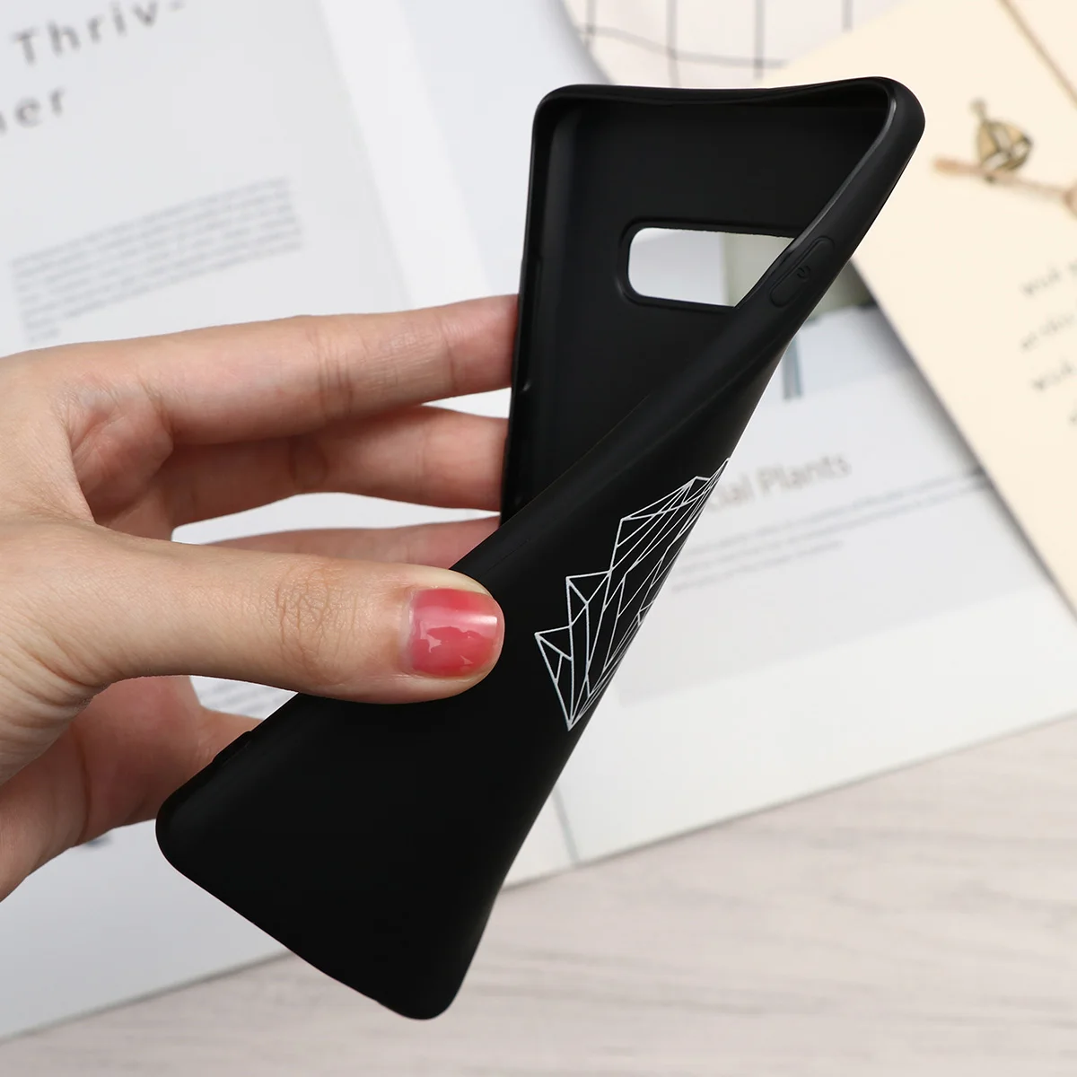 Cat Чехол из термопластичного полиуретана для телефонов Samsung Galaxy A50 A70 Note 8 9 10 Pro S8 S9