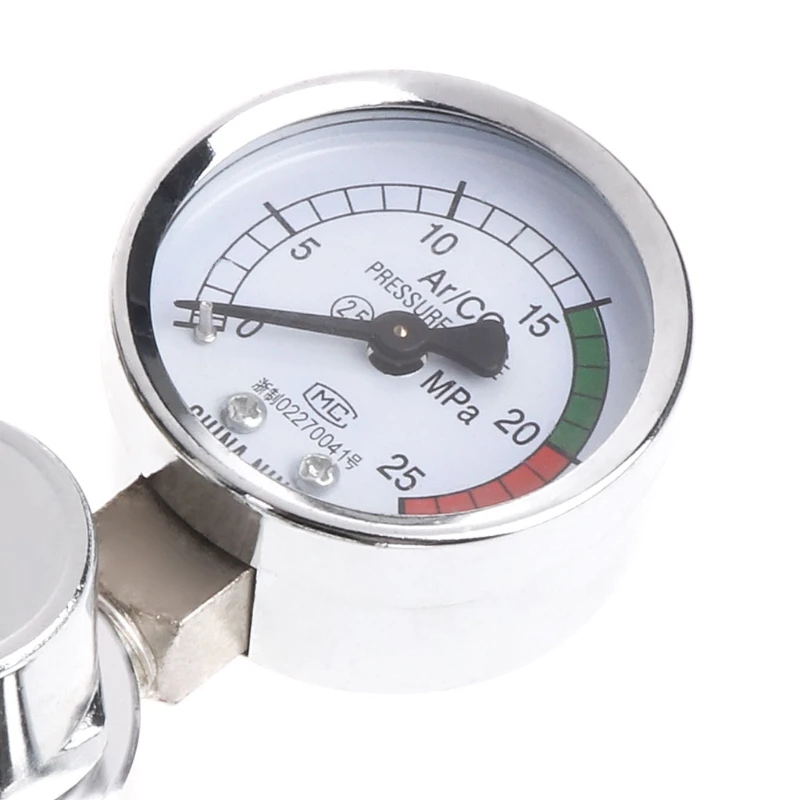 Metal Welding Gas Argon CO2 Pressure Flow Meter Regulator MIG Tig MAG Weld Gauge Metal Welding Gas Argon CO2 Pressure Flow Meter Regulator MIG Tig MAG Weld Gauge
