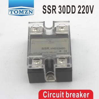 

30DD SSRYHD2230D Control voltage 3~32VDC output 5~220VDC DC single phase solid state relay 30A