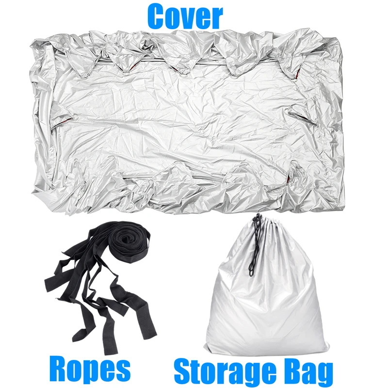 

Waterproof Caravan Tailer Towing Hitch Coupling Lock Cover Outdoor Sun Protection Cover For Camping Car Reflective Coating Cover