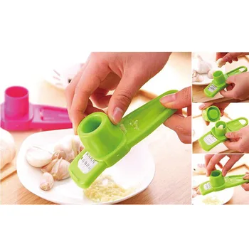 

200 pcs Creative Garlic Grinding Tool Multi Functional Ginger Mashing Machine Useful Kitchen Presses Cutter