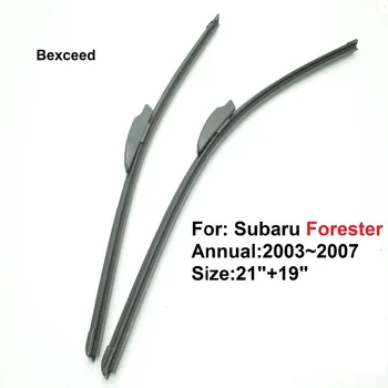 

1 Pair ( 21"+19") High Quality Bexceed of Car Windshield Flat Wiper Blade For Subaru Forester