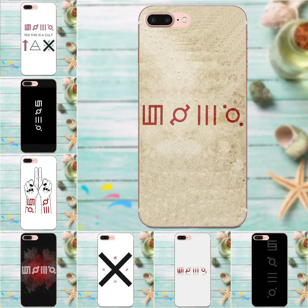 

30 Seconds To Mars Symbols Soft TPU Pattern Case Cover For Apple iPhone 4 4S 5 5C 5S SE 6 6S 7 8 Plus X XS Max XR