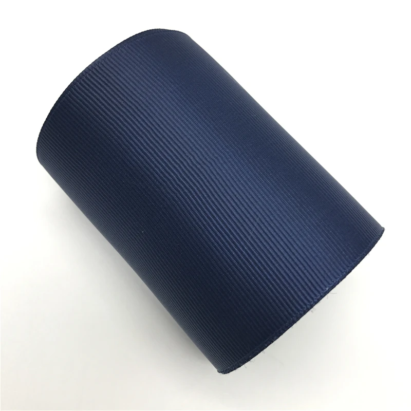3 ''75 мм шириной(5 ярдов/партия) корсажная лента для волос банты Рождественские Свадебные украшения Швейное Ремесло «сделай сам» - Цвет: Navy Blue