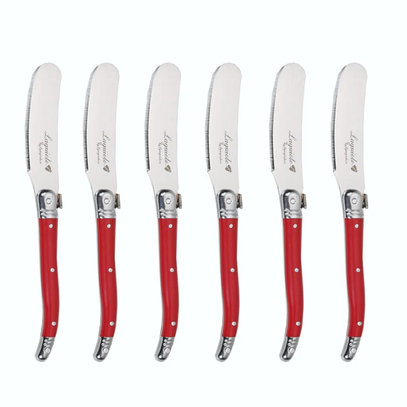 Red butter knife set  (1)