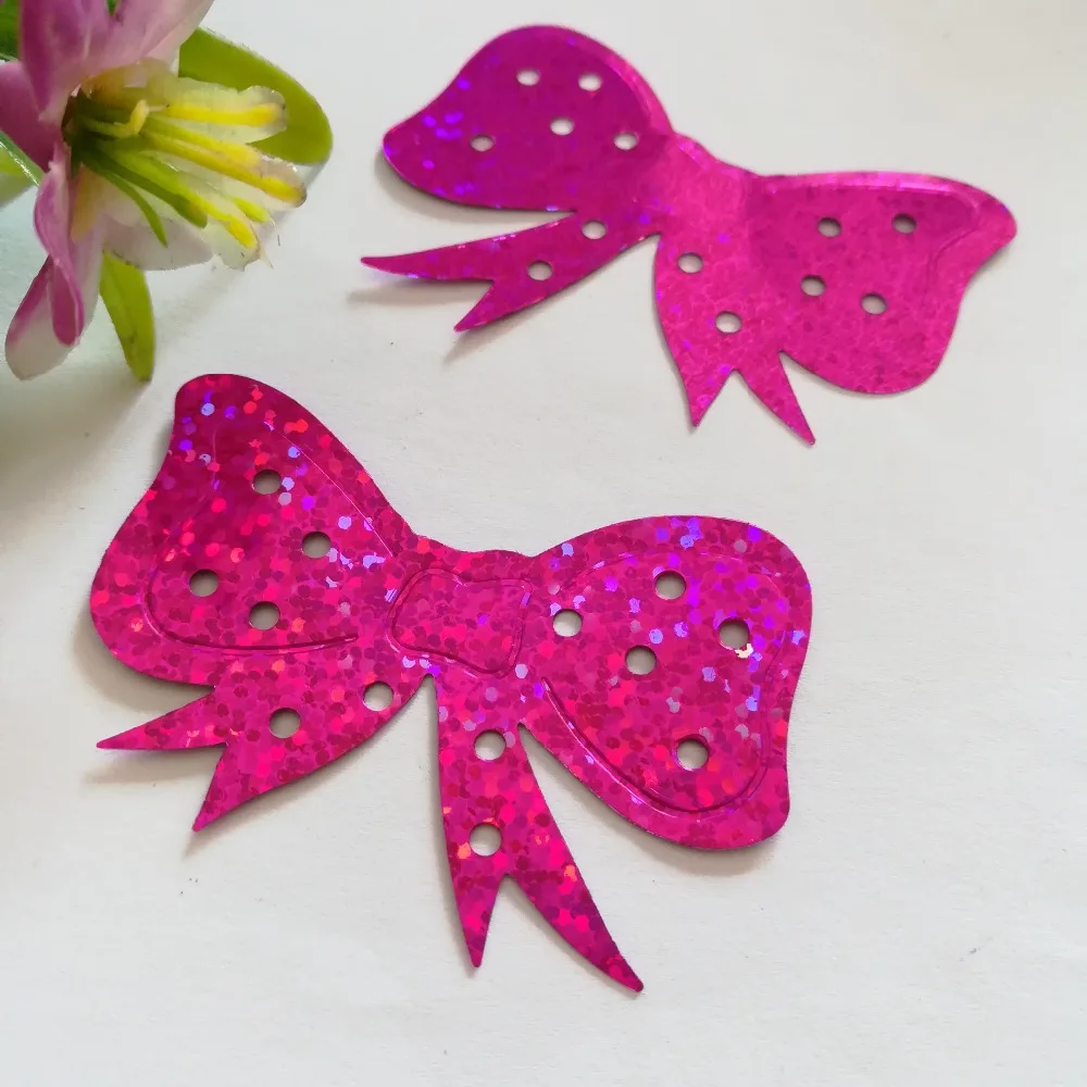 30pcs37*58mm Sequin PVC butterfly shaped sequins DIY handmade material