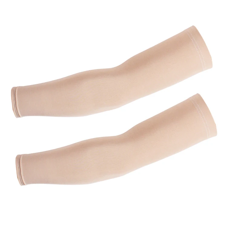 Arm Sleeves Light Yellow Marble Mens Sun UV Protection Sleeves Arm Warmers Cool Long Set Covers