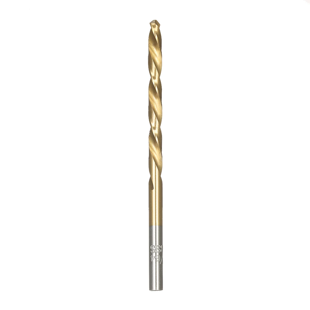 13pcs Left Handed Drill Bit Set M2 HSS with Titanium Nitride Coating Tools for electric digital Drill Bits accessories