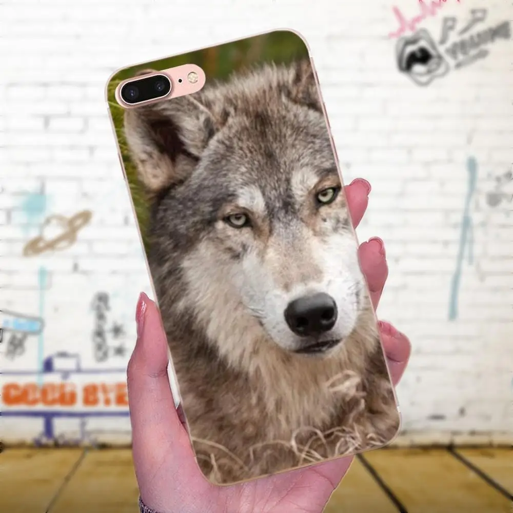 Ультратонкий Wolf On Snow идеально подходит для Galaxy A3 A5 A7 On5 On7 2015 2016 2017 Grand Alpha G850 Core2 Prime S2