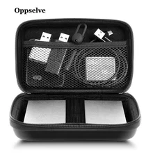 Oppselve External Storage Hard Case HDD SSD Bag For Hard Drive Power Bank USB Cable Charger Power Bank Earphone Case Accessories external storage hard case hdd ssd bag for storage oscoo 2 5 inch hard drive protection case for power bank usb cable charger
