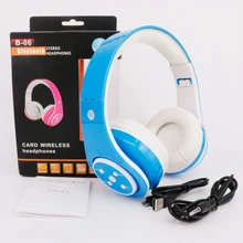 Portable Wireless Bluetooth Headset Stereo Glowing Headphones Mic Earphone big Auriculares For IOS Andorid Smart Phones Computer