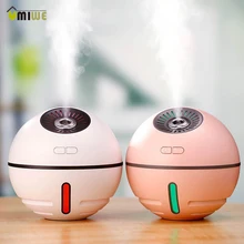 

300ml Multifunction Air Humidifier Space Ball USB Humidifier Air Purifier Atomizer Mist Maker Water Sprayer in 7 colors Changing