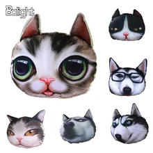 3D мультяшная Персонализированная Автомобильная подушка креативная Красивая Подушка для сна в форме кошки
