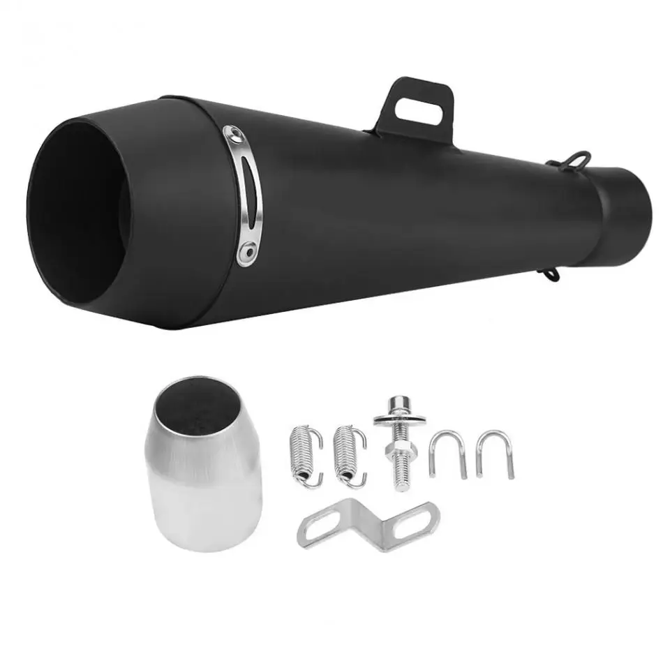 51mm de Escape de la motocicleta de Escape silenciador tubo para Honda CBR1000/Yamaha R6/Kawasaki Universal se adapta a la mayoría de las motocicletas
