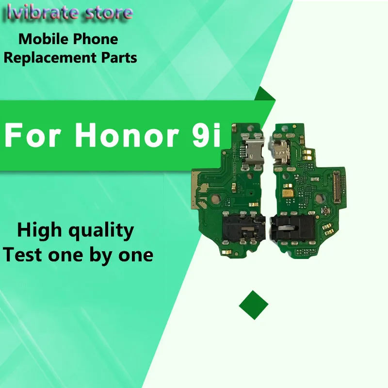Новинка для Huawei Honor 9i USB зарядная плата Порт гибкий кабель крышка Honor9i док-разъем зарядный порт плата замена Ремонт