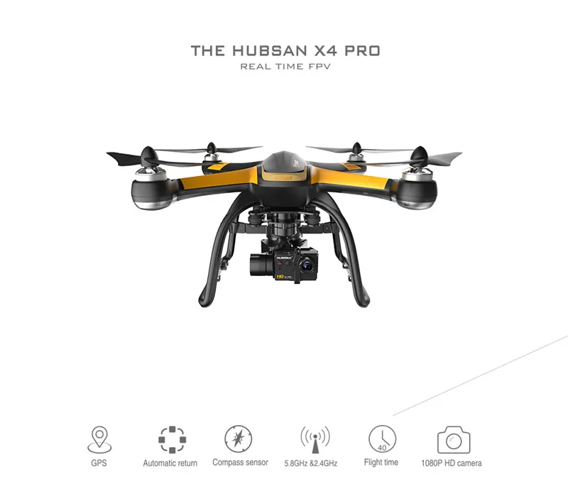 Hubsan X4 Pro H109S standard Edition 5,8G FPV с hd-камерой 1080P 1 Ось Gimbal gps RC Квадрокоптер RTF черный режим 2