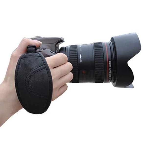 Фото Наручный ремешок для камеры + плечевой шейный ремешок для 5D3 5D4 6D 7D2 6D2 D800 D750 D850 D500 D5 D4 1DX 1DX2 DSLR камеры №3