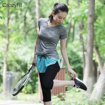 

Women's professional tennis skirt fitness running shorts skirt running in the morning fitness compression yoga shorts