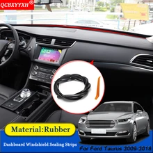 QCBXYYXH автомобильный Стайлинг резиновые анти-звуконепроницаемые не пропускающие шума пылезащитные приборной панели автомобиля Лобовое стекло уплотнительные полосы для Ford aurus 2009