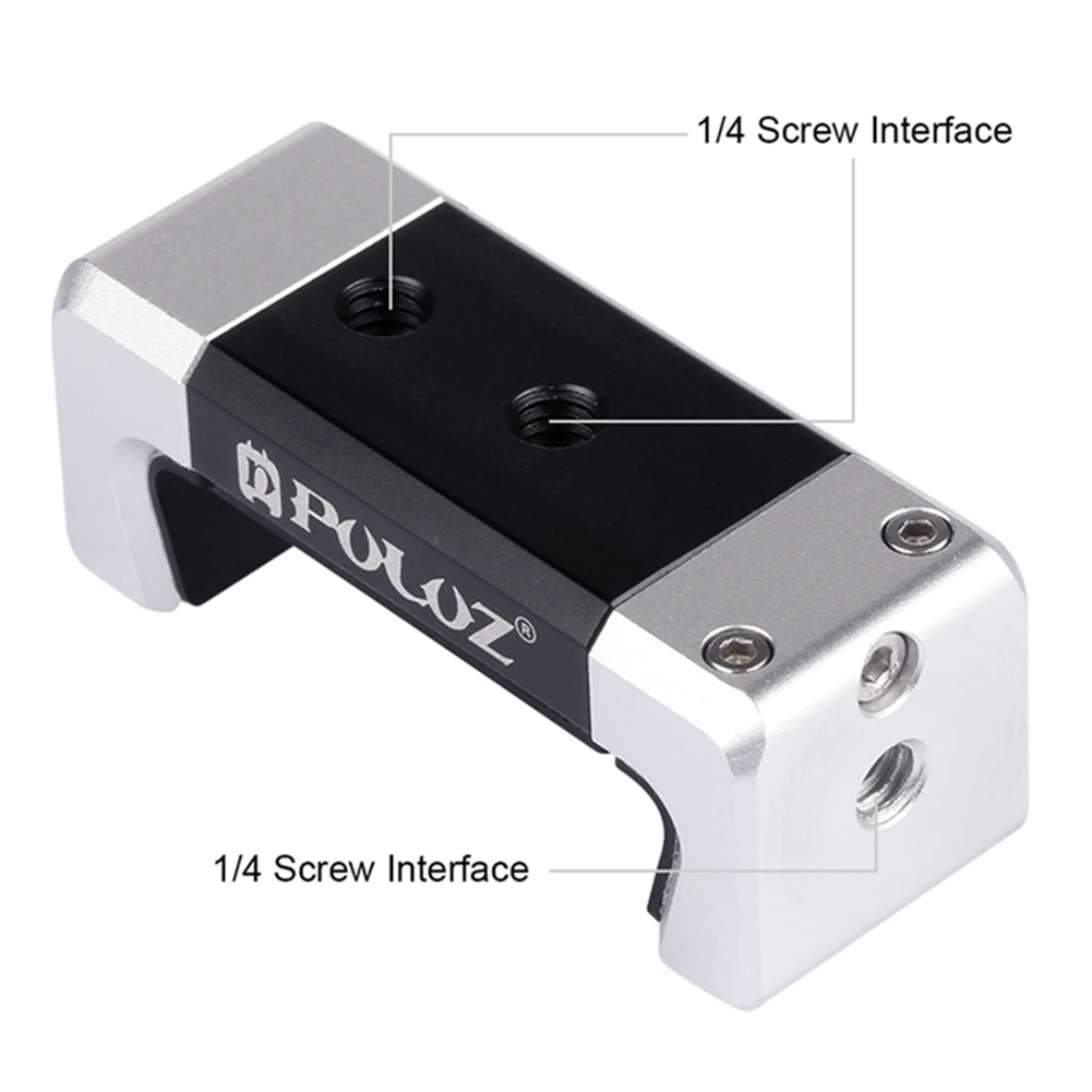 PULUZ Universal Adjustable Tripod Mount Cell Phone Bracket Clip Clamp Holder Adapter For Smartphone Selfie Stick Tripod Monopod PULUZ Universal Adjustable Tripod Mount Cell Phone Bracket Clip Clamp Holder Adapter For Smartphone Selfie Stick Tripod Monopod