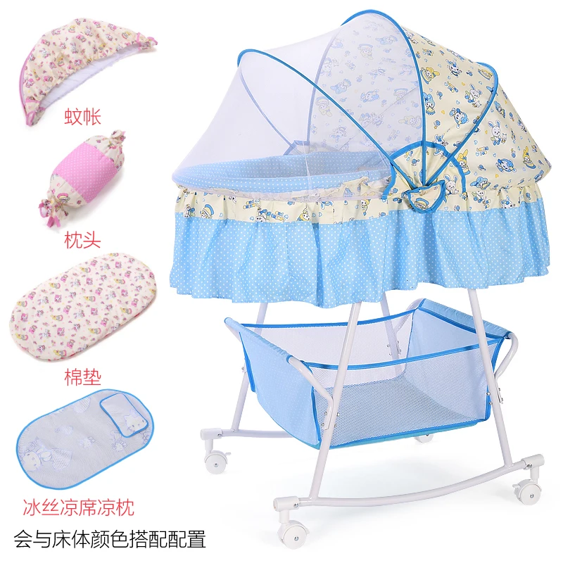 newborn bed with net