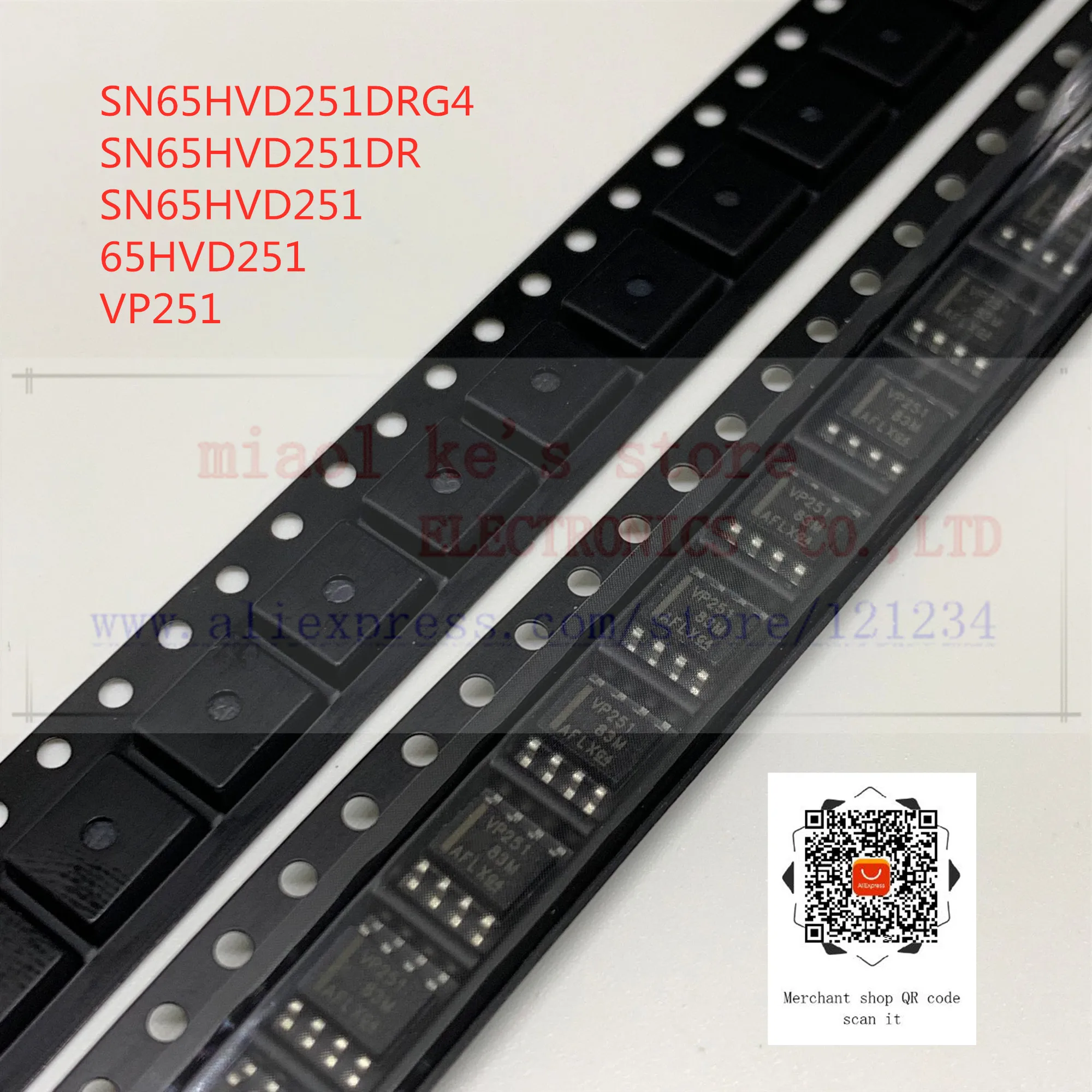 [5 шт.-10 шт.] 100% Новый оригинальный SN65HVD251DRG4 SN65HVD251DR SN65HVD251 65HVD251 VP251 - IC CAN трансивер 5 в