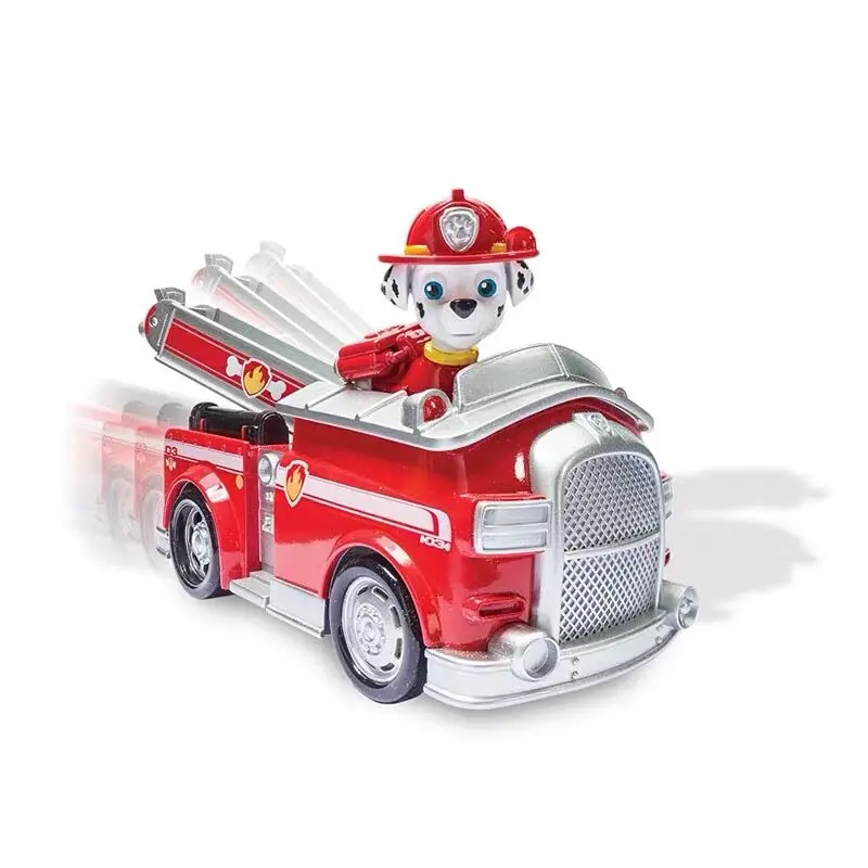 1 шт. Горячая Оригинальная лапа патруль Marshall's Fire Fightin' грузовик автомобиль и фигурка автомобиля и фигурка детская игрушка на день рождения