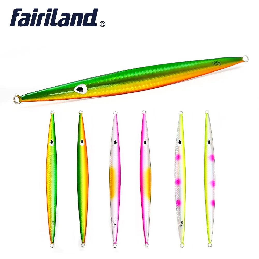 

2019 New Arrivel Metal Cast Jig Spoon 20/22.5cm Shore Casting Jigging Lead Fish Sea Bass Fishing Lure Artificial Bait Tackle
