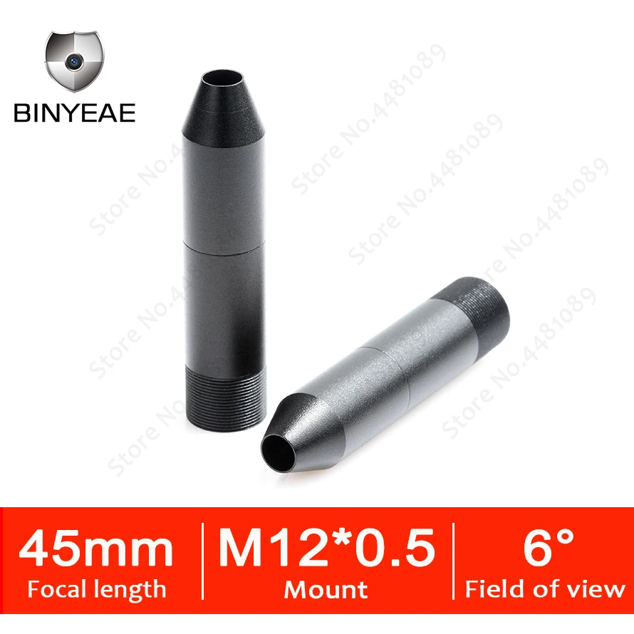 

BINYEAE 3.0Megapixel HD 45mm lens Board lens for CCTV Security Camera IP Camera 45MM M12*0.5 Mount long viewing distance