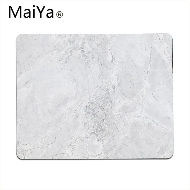 Maiya Top Quality golden white marble Keyboards Mat Rubber Gaming mousepad Desk Mat Free Shipping Large Mouse Pad Keyboards Mat - Цвет: Lock Edge25x29cm