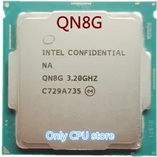 QN8G i7 8700K ES cpu INTEL 6 core 12 threads 3,2 Ghz, поддержка Z370 и других материнских плат восьми поколения, не выбирайте плату