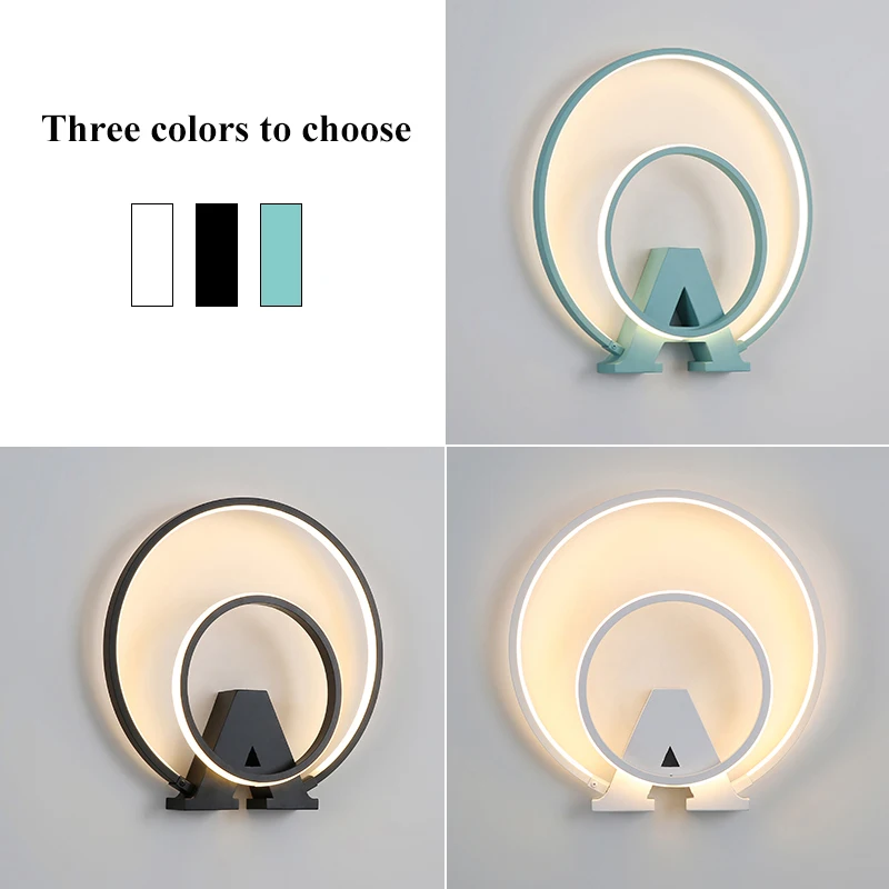 

Chandelier Lighting Modern Aluminum Avize Circle wave Modern Chandelier for Living room Bedroom Ceiling Chandelier with dimming