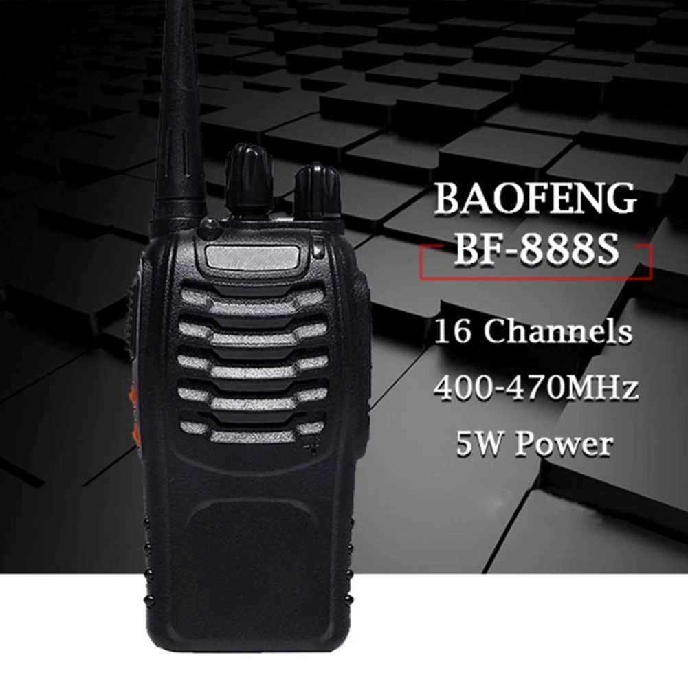 Baofeng BF-888S рация Pofung UHF 400-470MHz 16CH двухстороннее CB радио
