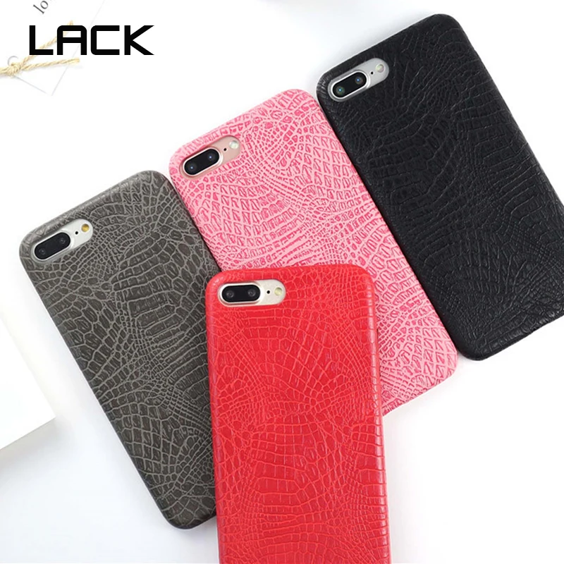 

LACK For iPhone XS Max Retro Crocodile Snake Leather Printed Soft Texture Phone Case For iPhone X XS XR 6 6S 7 8 Plus Back Cover