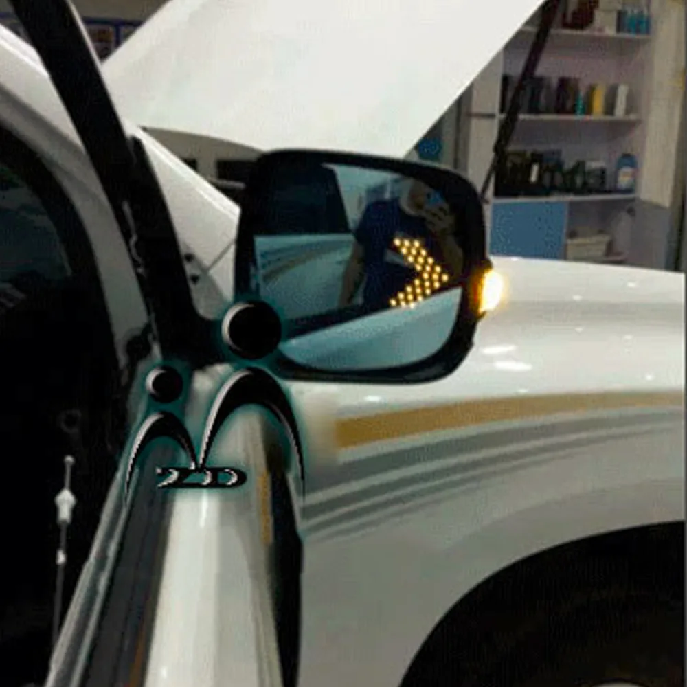 1x Горячая универсальный автомобильный Автомобильный стрелочный светодиодный светильник s индикатор 14 светодиодный 3528SMD автомобильный указатель поворота бокового зеркала светильник