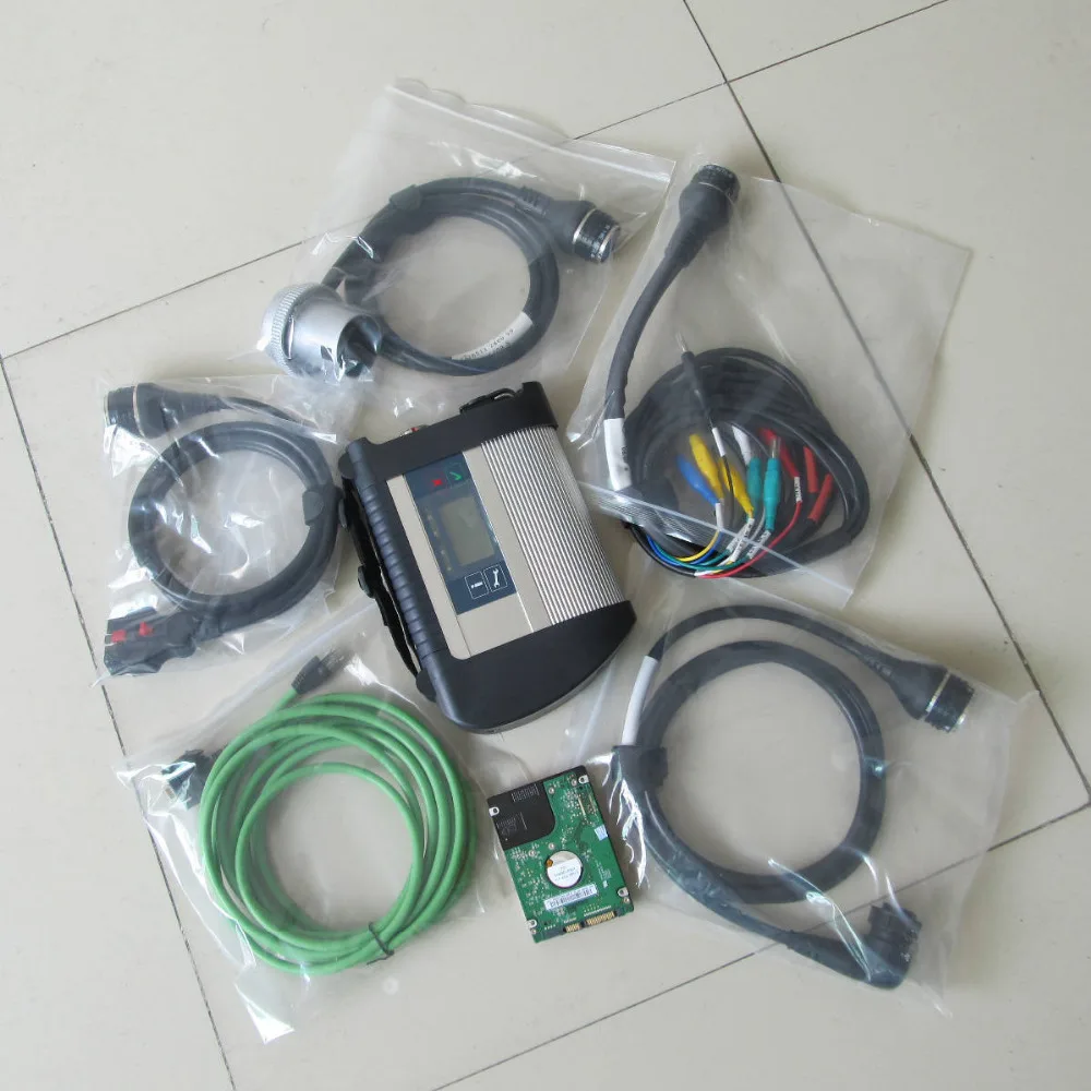  MB SD conecta C4 con T410 instalado (I7 4G) V2019.12 software para WIFI mb star c4 HDD herramienta 