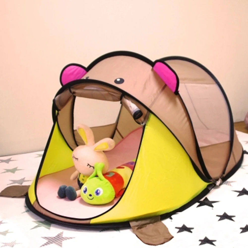 Carton Animal Children's Tent Toys Ball Pits Tiger Bear Outdoor Ball Pool Child Small House Kid Play Tent Funny Child Game Tents