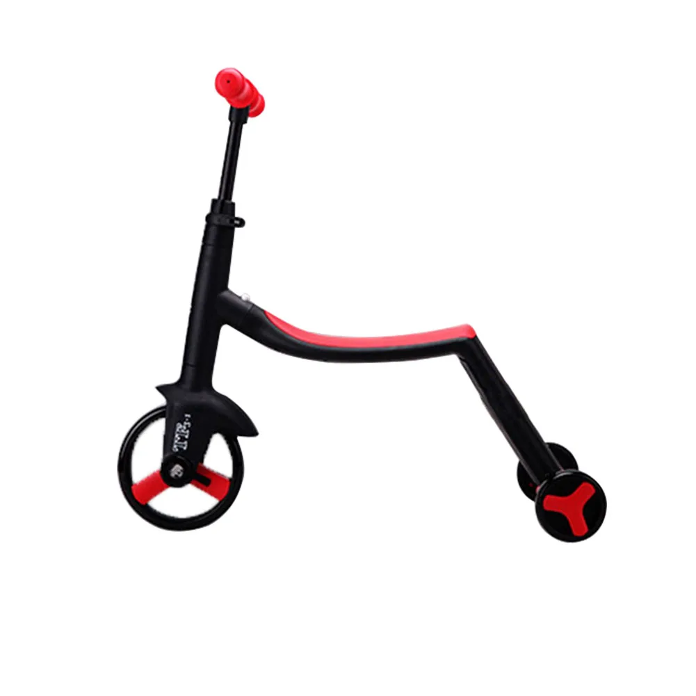 Многофункциональный 3-в-1 скутер, способный преодолевать Броды для детей регулируемый мульти-Цвет скутер велосипед для nadle детские ходунки