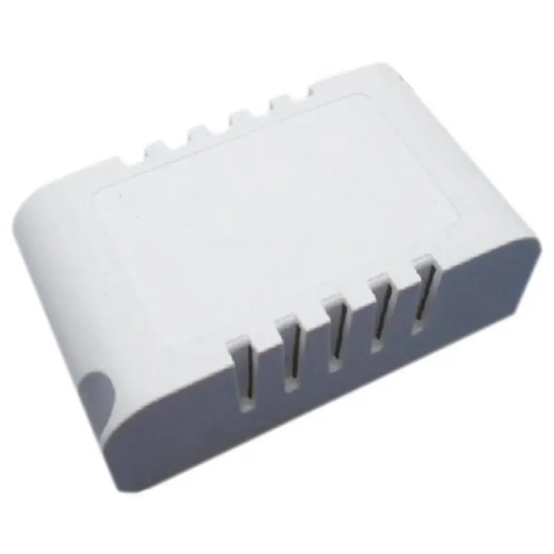 

5 pcs white plastic screwless power module power box power shell plastic shell Rainproof shell diameter 6.6 * 3.2 * 2.4cm