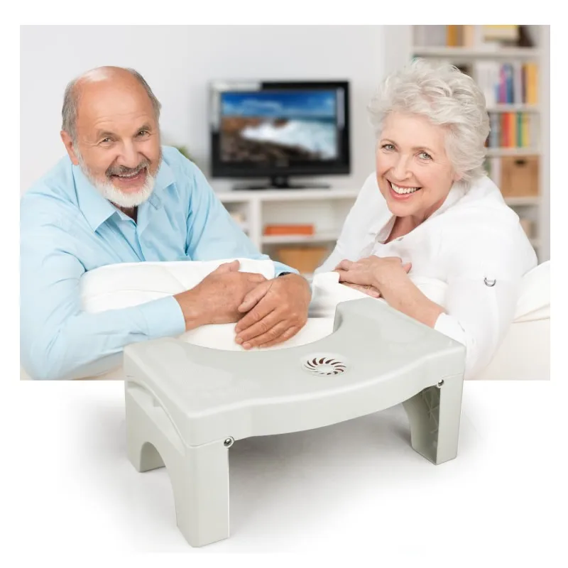 Squatty Toilet Step Stool Children Adult Footstool Non Slip Potty huismerk kopen in de aanbieding