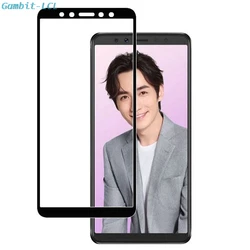 На Алиэкспресс купить стекло для смартфона for lenovo k5 pro 5.99дюйм. l38041 glass screen protector full cover tempered glass protective 9h 2.5d film for lenovo k5pro 2018