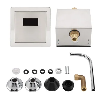 

Automatic Inductive Toilet Valves Water-saving Electronic Toilet Flusher Intelligent Wall-mounted Sensor Urinal Toilet Valves